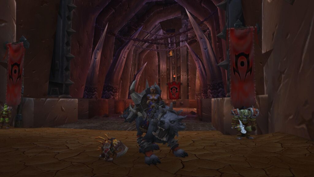 Mag'har Orc in Durotar class mount