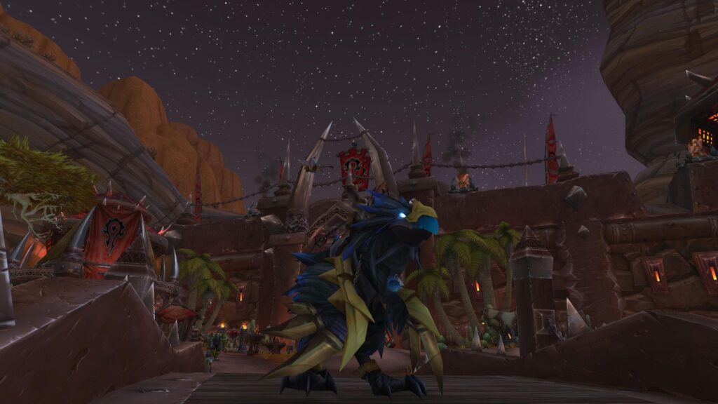 Vulpera on Reins of the Raven Lord,Orgrimmar